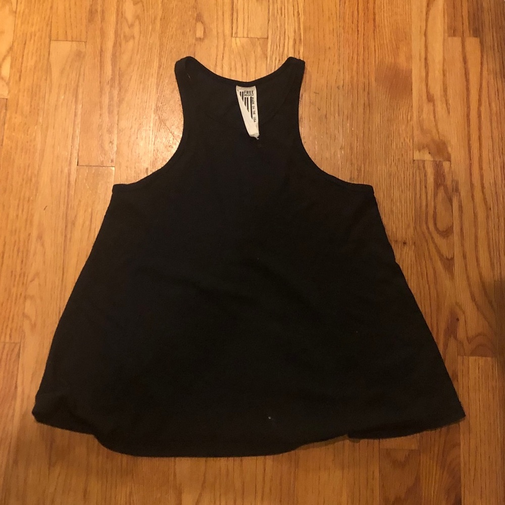 Black Free People Tank